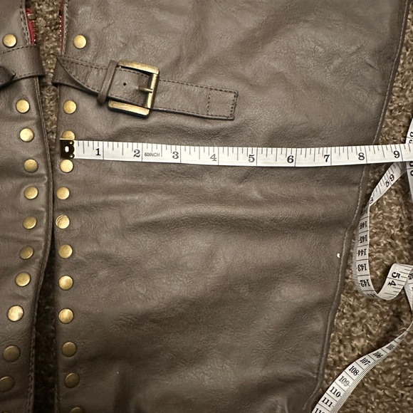 JOURNEE COLLECTION WOMEN'S KANE WIDE CALF BOOTS,BROWN,US SIZE 8.5 MEDIUM,NEW - Picture 4 of 7